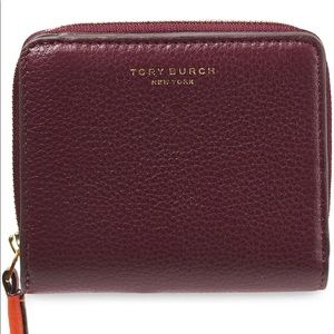 Tory Burch PERRY COLOR-BLOCK MEDIUM WALLET